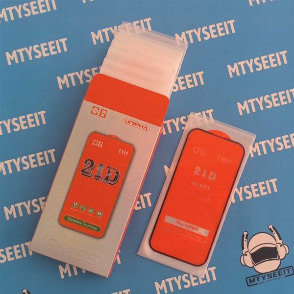 Mtyseeit Brand 21d Tempered Glass Screen Protector for iPhone